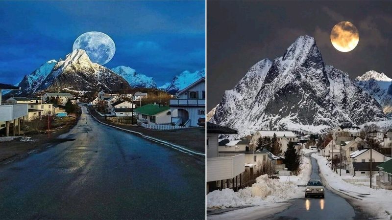 A Full Moon’s Magical Spell: Lofoten, Norway