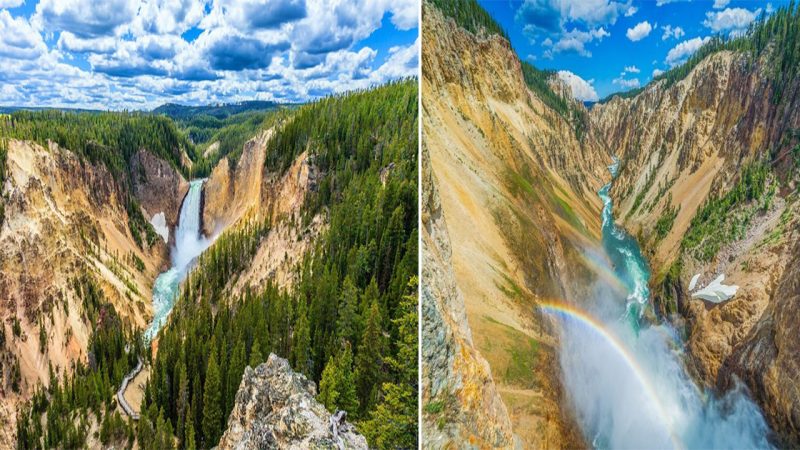 Lower Falls at Yellowstone National Park: A Natural Wonder