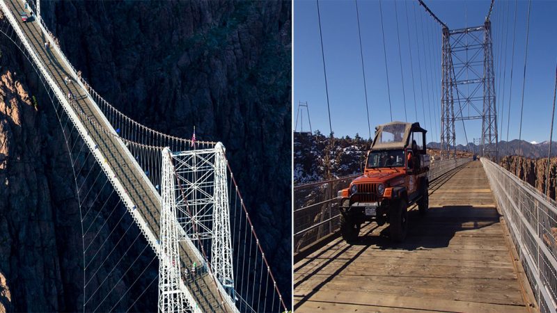 Royal Gorge Bridge in Colorado, USA