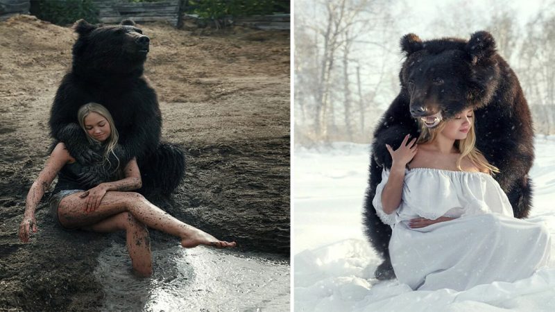 Heartwarming Bond: Woman Rescues Bear from Closed-Down Zoo, Leading to an Unbreakable Friendship