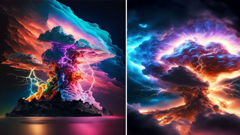 Ethereal Symphony: The Captivating Beauty of Clouds and Storms