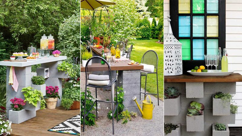 20+ Cool Ways To Use Cinder Blocks In The Garden