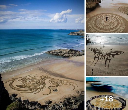 The Seashore Patterns: Could They Be a Symbol of Alien Communication