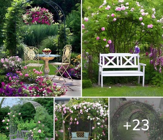 Amazing DIY arches design – 23 ways to highlight your garden